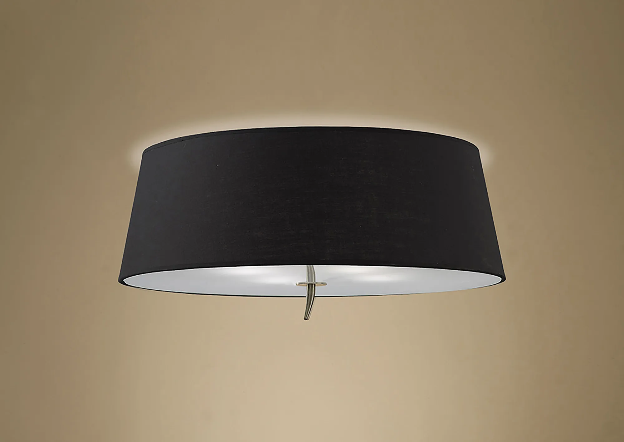 Ninette Antique Brass-Black Ceiling Lights Mantra Flush Fittings Ninette Antique Brass-Black Ceiling Lights Mantra Flush Fittings